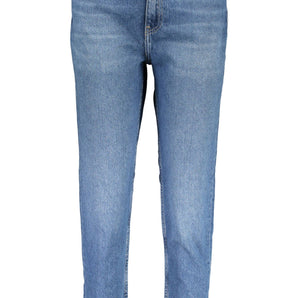 Calvin Klein Blue Cotton Women Jeans