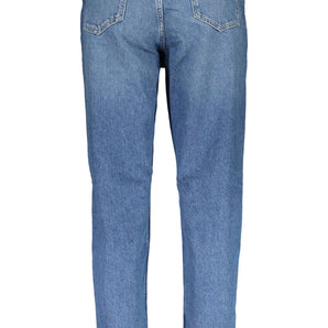 Calvin Klein Blue Cotton Women Jeans