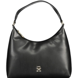 Tommy Hilfiger Black Polyethylene Women Handbag