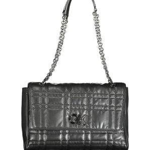 Calvin Klein Black Polyester Women Handbag