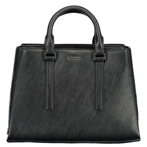 Calvin Klein Black Polyester Women Handbag