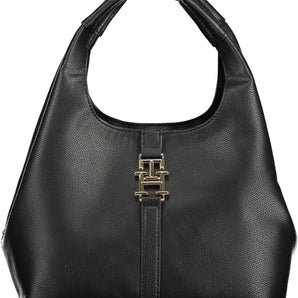 Tommy Hilfiger Black Polyethylene Women Handbag