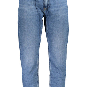 Calvin Klein Blue Cotton Men Jeans