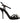 Dolce &amp; Gabbana Black Crystals Ankle Strap Heel Sandals Shoes