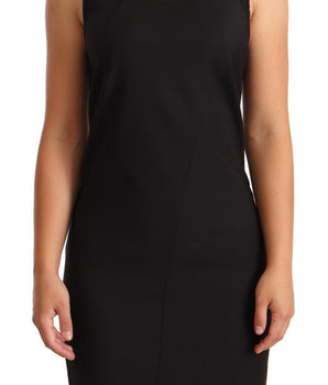 Patrizia Pepe Vestido elegante hasta la rodilla sin mangas