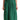 Dolce & Gabbana Elegant Deep Green Sleeveless A-Line Dress