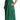 Dolce & Gabbana Elegant Deep Green Sleeveless A-Line Dress