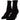 Dolce &amp; Gabbana Elegant Black Mid-Calf Viscose Boots