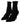 Dolce & Gabbana Black Stiletto Heels Mid Calf Women Boots