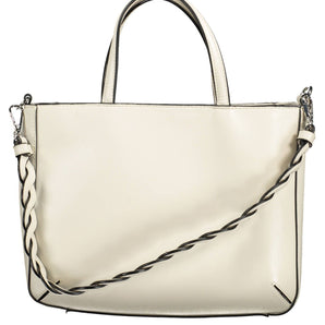 BYBLOS White PVC Women Handbag