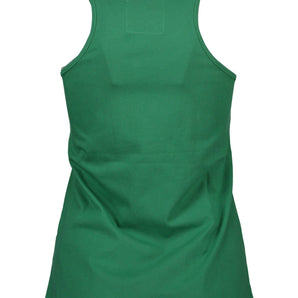 Silvian Heach Green Cotton Women Tank Top