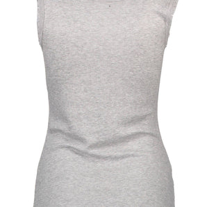 Silvian Heach Gray Viscose Women Top