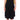 Lamberto Petri Elegant Silk Blend Shift Dress in Black and Yellow