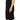 Lamberto Petri Elegant Silk Blend Shift Dress in Black and Yellow