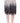 Alice Palmer White Black Knitted Asymmetrical Skirt