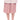 Comeforbreakfast Elegant Pleated Knee-length Skirt in Pink and Gray