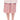 Comeforbreakfast Elegant Pleated Knee-length Skirt in Pink and Gray Comeforbreakfast