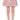 Comeforbreakfast Sleek Pleated Mini Skirt in Pink and Gray