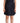 L'Autre Chose Black Embellished Short Sleeves Mini A-line Dress