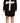 Givenchy Black Wool Long Sleeves Belted Mini Sheath Dress