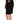 Givenchy Black Wool Long Sleeves Belted Mini Sheath Dress