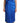 P.A.R.O.S.H. Blue Acetate Sleeveless Pleated Midi Sheath Dress
