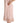 P.A.R.O.S.H. Pink Polyester Sleeveless Midi Feather Shift Dress