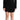 Dsquared² Elegante minivestido negro con cuello en V