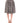 NOEMI ALEMÁN Elegant Gray Checkered Wool Shorts Skirt NOEMI ALEMÁN 