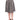 NOEMI ALEMÁN Elegant Gray Checkered Wool Shorts Skirt NOEMI ALEMÁN