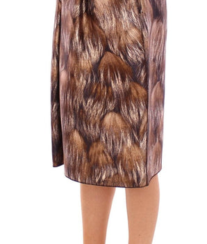 Dolce & Gabbana Elegant Floral Silk Full Skirt Dolce & Gabbana 