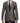 Dolce & Gabbana Elegant Brown Silk Two-Button Slim Blazer Dolce & Gabbana 