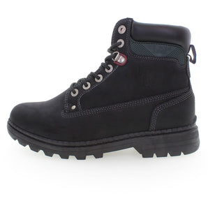 U.S. POLO ASSN. Black Polyester Men Boot