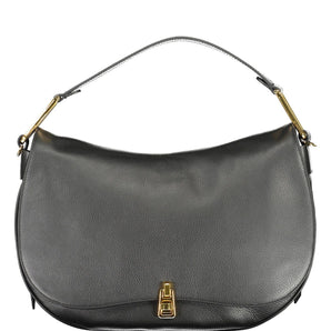 Coccinelle Chic Black Leather Shoulder Bag