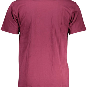 Vans Purple Cotton Men T-Shirt