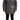 Roccobarocco Elegant Quilted Long Jacket with Logo Patch