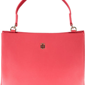 Tommy Hilfiger Red Polyethylene Women Handbag