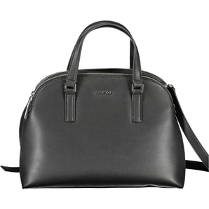 Calvin Klein Black Polyester Women Handbag