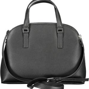 Calvin Klein Black Polyester Women Handbag