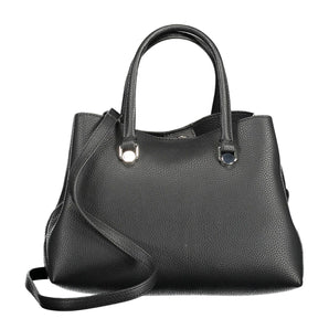 Tommy Hilfiger Black Polyester Women Handbag