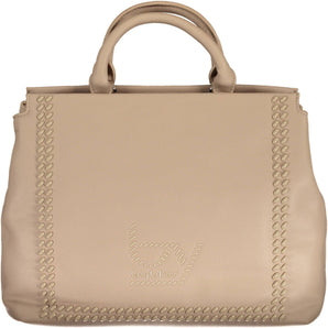 BYBLOS Beige Polyethylene Women Handbag