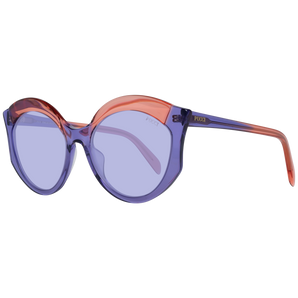 Emilio Pucci elegantes gafas de sol de mariposa moradas