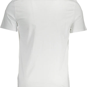 Guess Jeans White Cotton Men TShirt