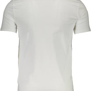 Guess Jeans White Cotton Men TShirt