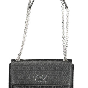 Calvin Klein Black Polyester Women Handbag