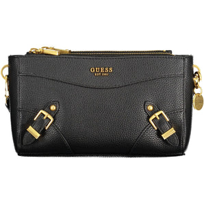 Bolso de mano Guess Jeans Chic de poliuretano en contraste negro