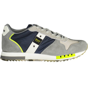 Blauer Blue Contrast Lace-up Sporty Sneakers