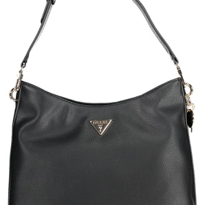 Guess Jeans Chic Black Polyurethane Shoulder Bag