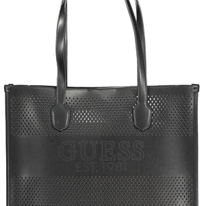 Guess Jeans Black Polyethylene Women Handbag