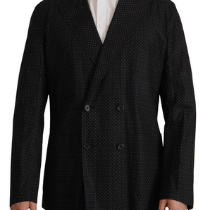 Dolce &amp; Gabbana Blazer ajustado con doble botonadura y lunares